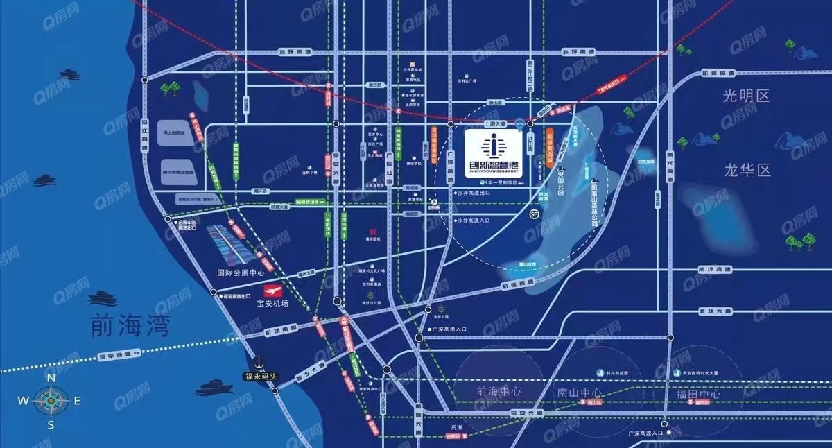 創新智慧港產業園-均價55元/平